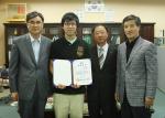 KT 경남법인 사업단 재학생에게 장학금 전달